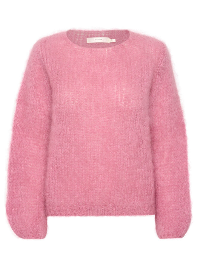 Tricot InWear Jetra en mohair rose cachemire