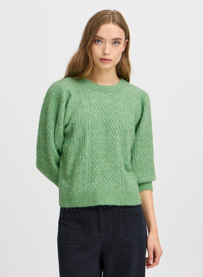 Tricot Atelier Rêve Azora vert menthe