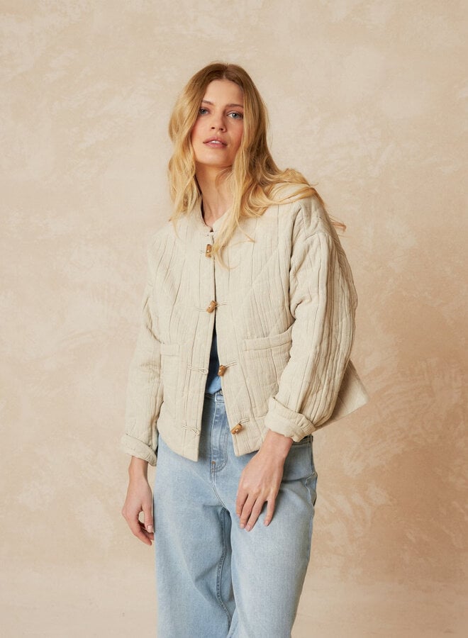 Jacket Indi & Cold chinois beige pierre