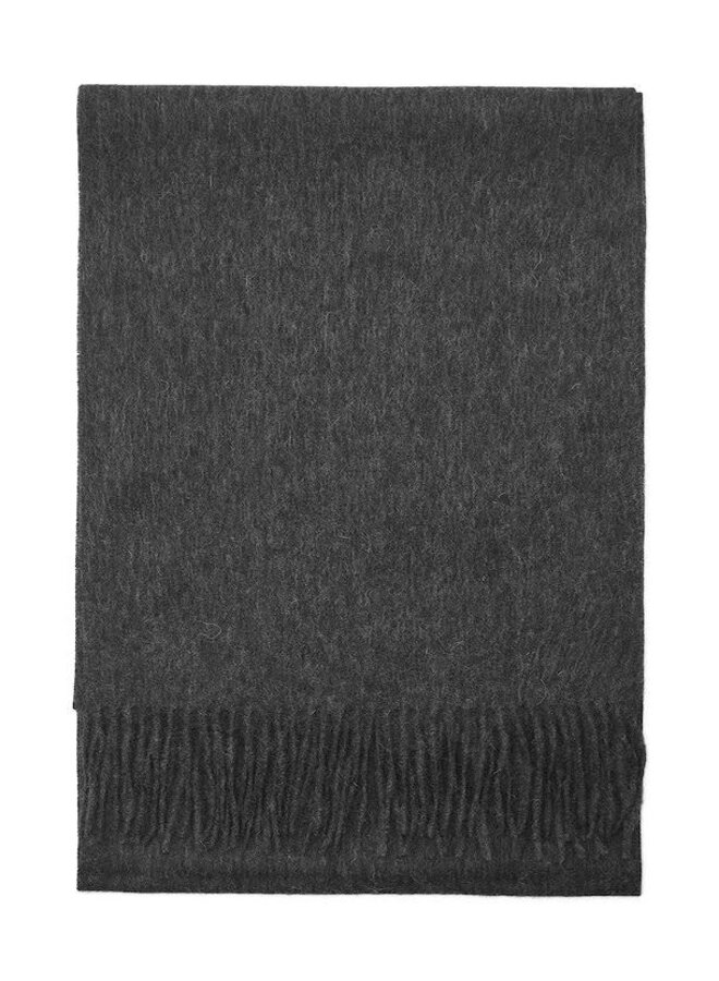 Foulard Matinique Wolan gris charcoal mélange