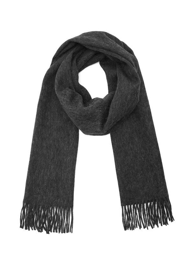 Foulard Matinique Wolan gris charcoal mélange