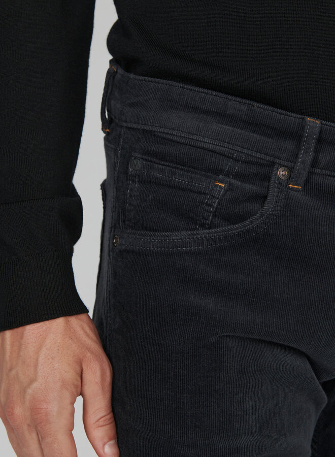 Jeans Matinique Pete en corduroy gris charcoal