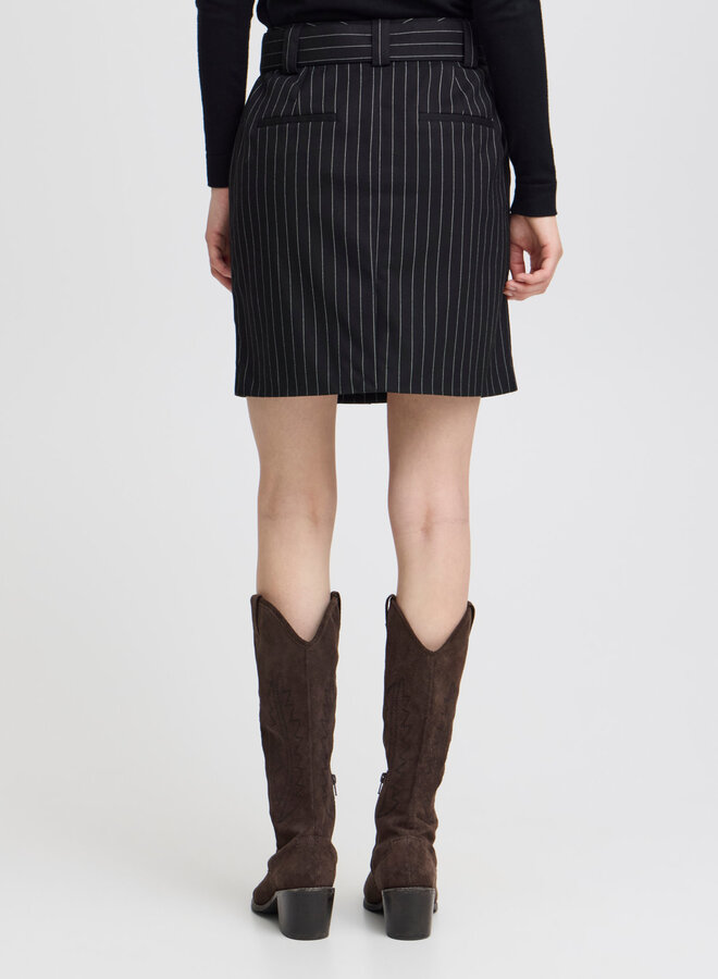 Jupe Atelier Rêve noire rayée