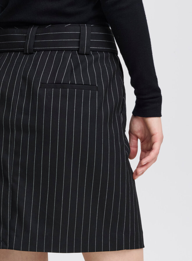 Jupe Atelier Rêve noire rayée