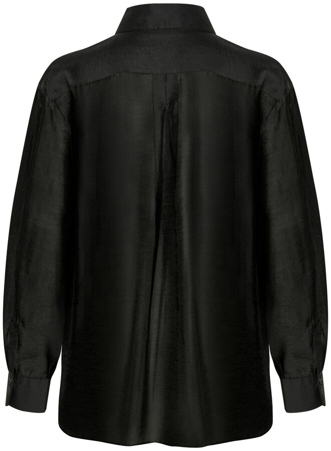 Blouse InWear Deora tuxedo noire