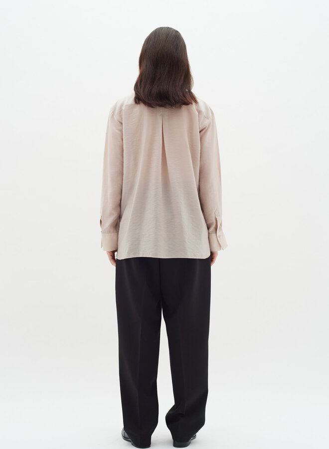 Blouse InWear Deora tuxedo beige brume