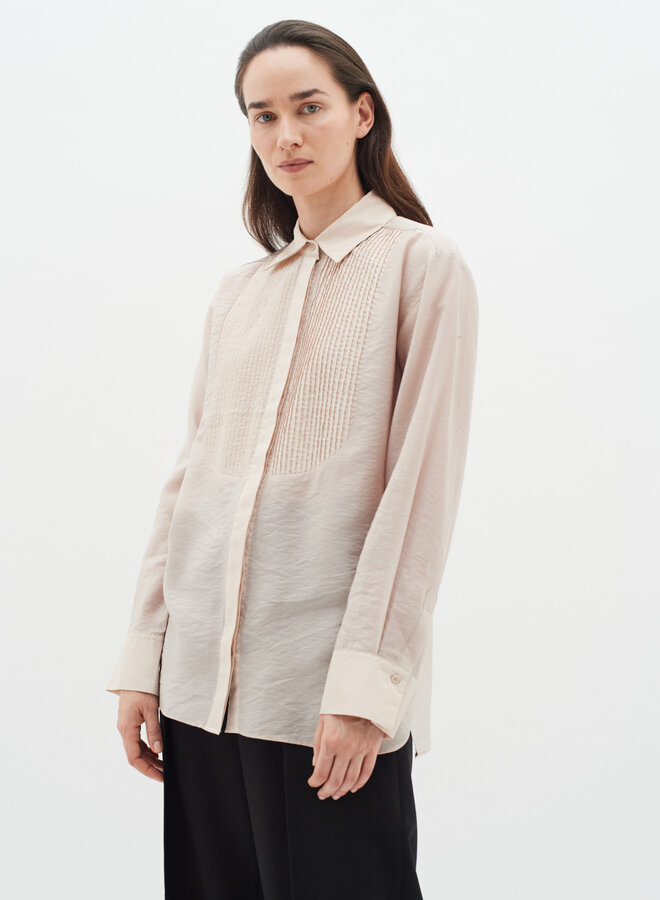 Blouse InWear Deora tuxedo beige brume