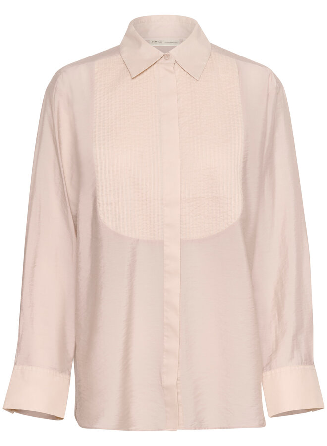 Blouse InWear Deora tuxedo beige brume