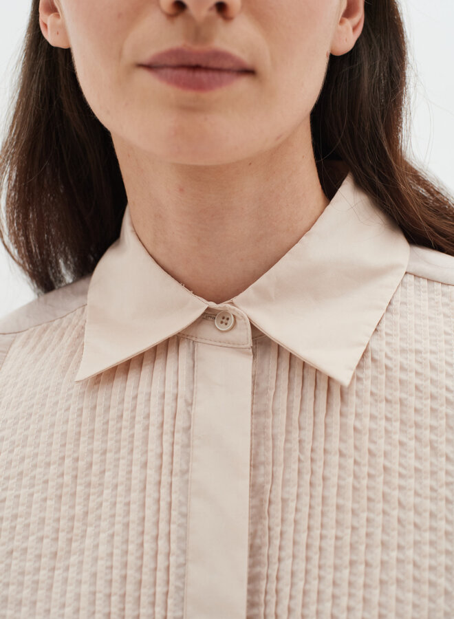 Blouse InWear Deora tuxedo beige brume