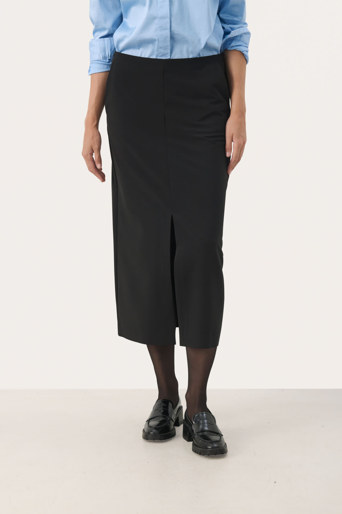 Jupe Courte Femme Lot De 2 Jupes Black Premium By EMP - Style Rock Noir Et Gris | Coton Élasthanne Confortable Black Premium Rock