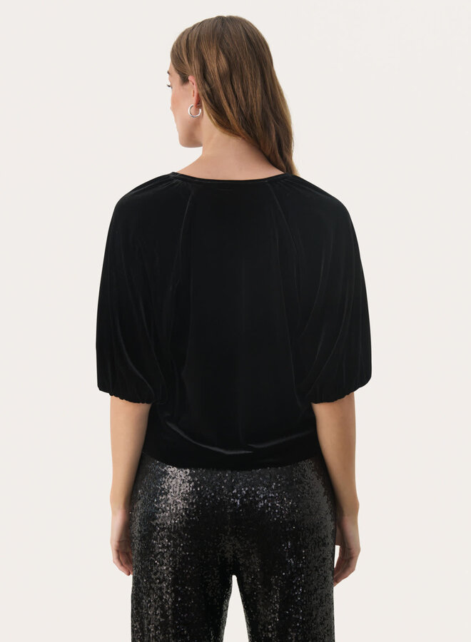 Chandail Part Two Metty en  velours noir