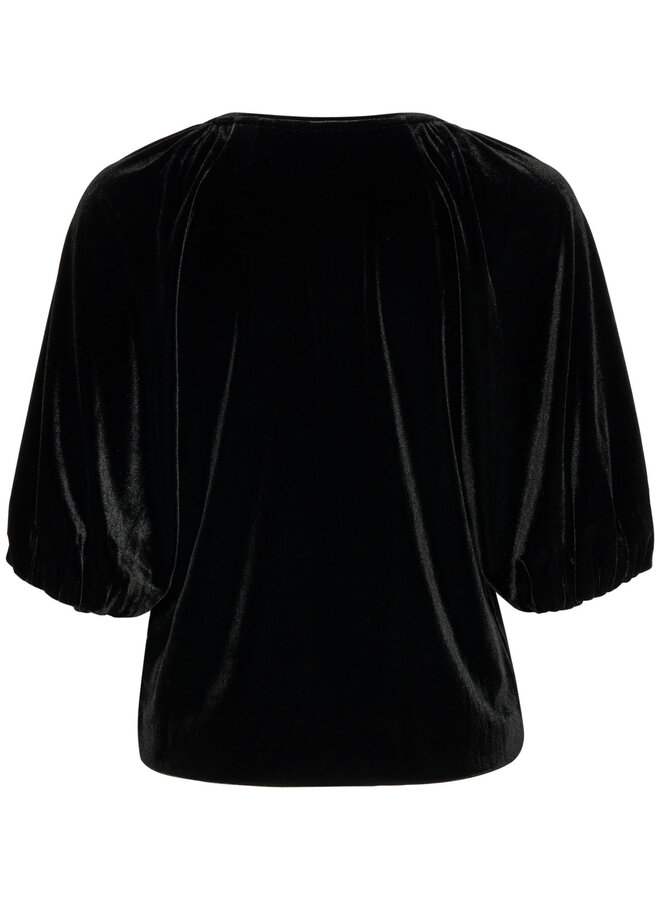 Chandail Part Two Metty en  velours noir