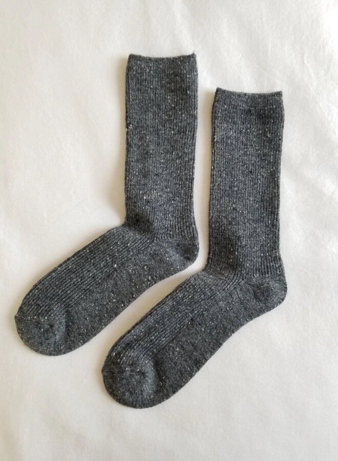 Bas Le Bon Shoppe Snow - Charcoal