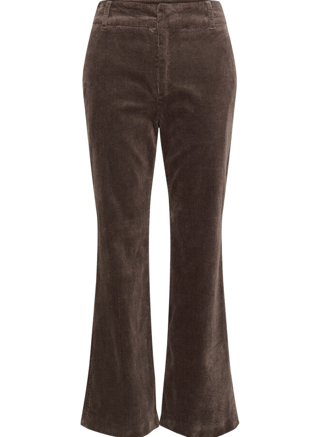 Pantalon InWear Tori en velours côtelé beige sable