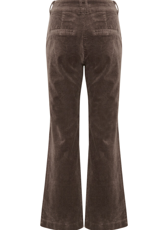 Pantalon InWear Tori en velours côtelé beige sable