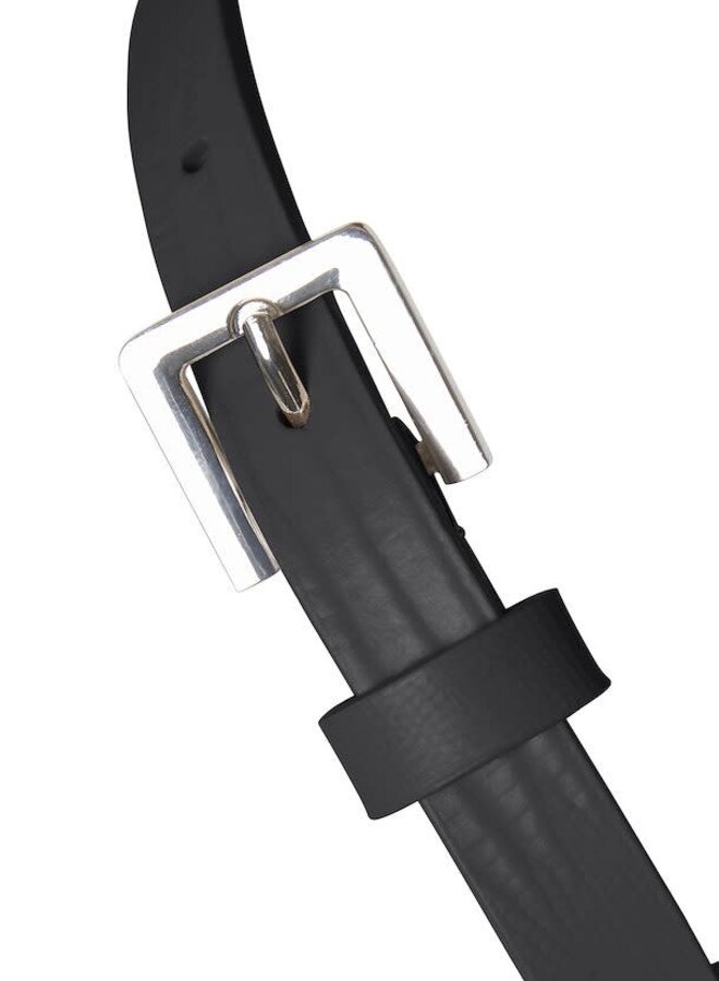 Ceinture InWear Rael étroite en croco noir