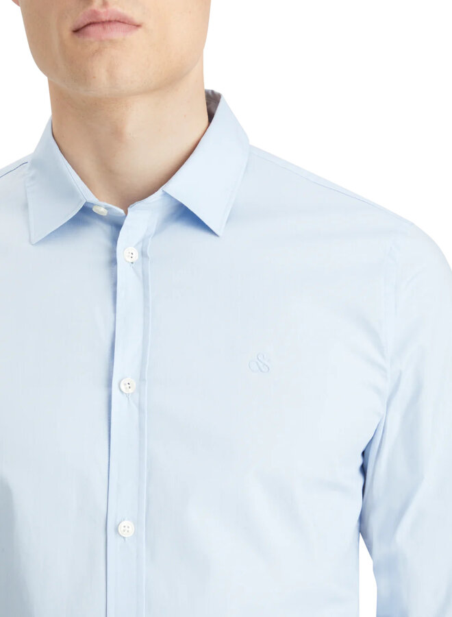 Chemise Scotch & Soda classique bleue chambray