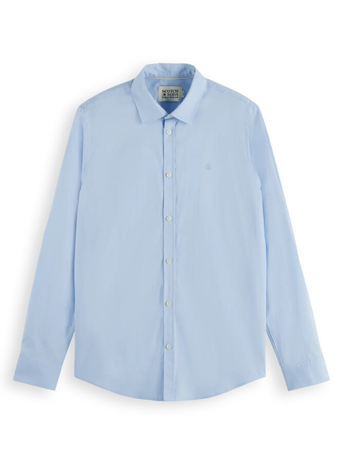 Chemise Scotch & Soda classique bleue chambray