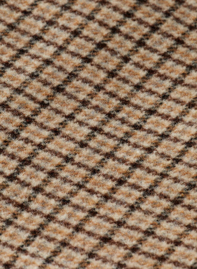 Jacket Scotch & Soda à carreaux beiges & noirs