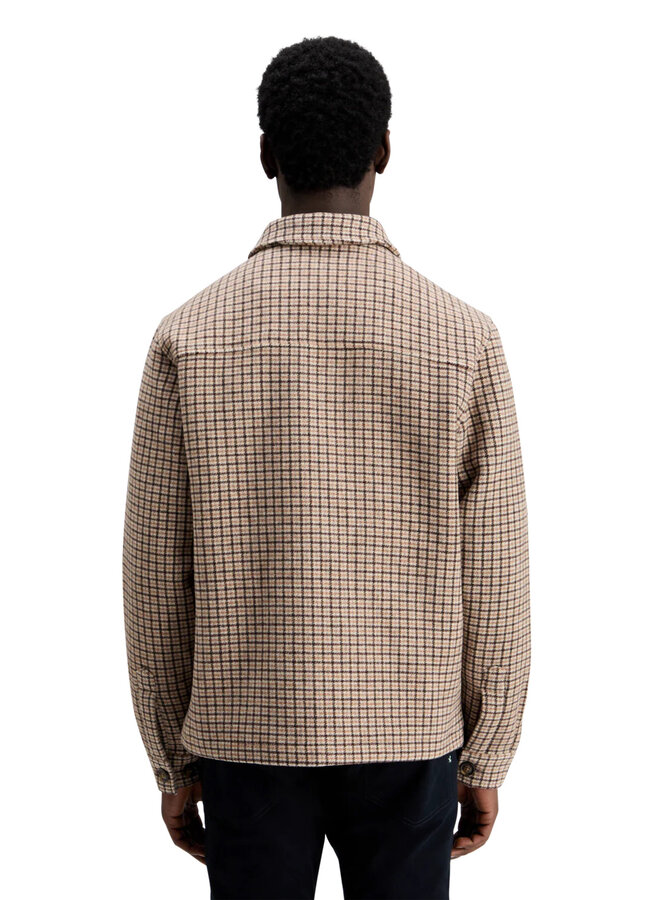 Jacket Scotch & Soda à carreaux beiges & noirs
