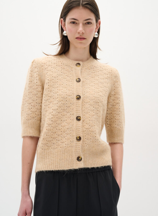 Cardigan InWear Mattie beige gingembre