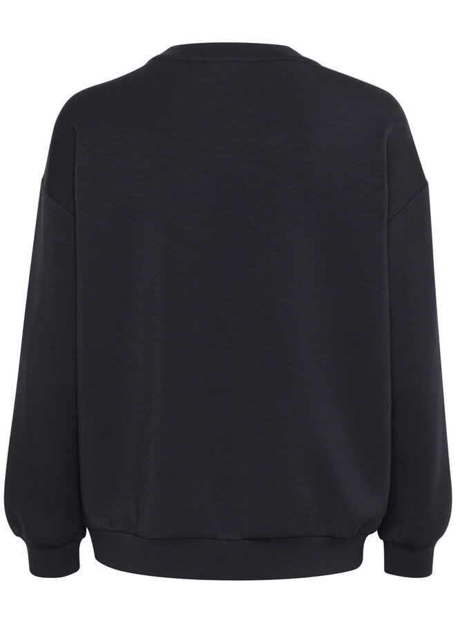 Chandail InWear Leicent à manches longues bleu marine