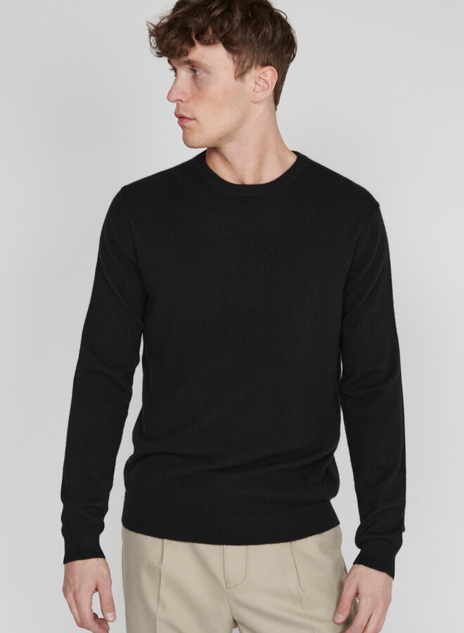 Tricot Matinique Mordy en cachemire noir