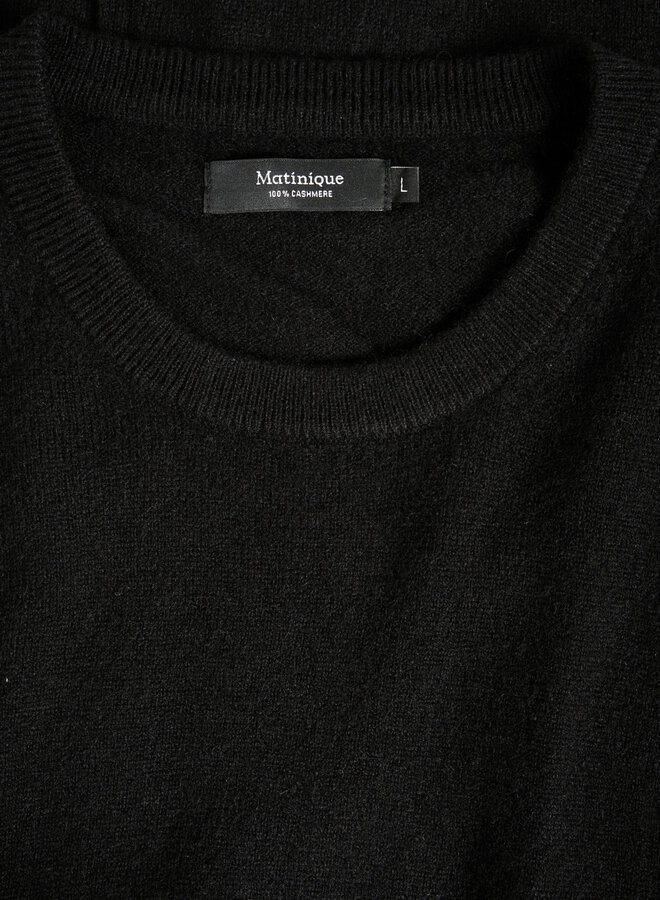 Tricot Matinique Mordy en cachemire noir