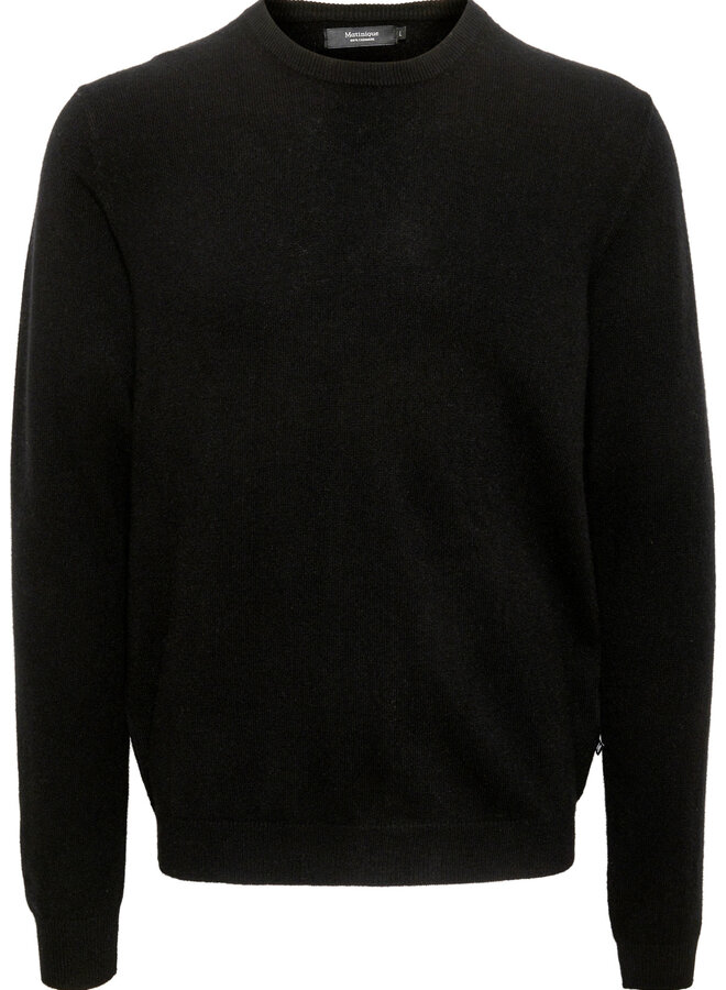 Tricot Matinique Mordy en cachemire noir