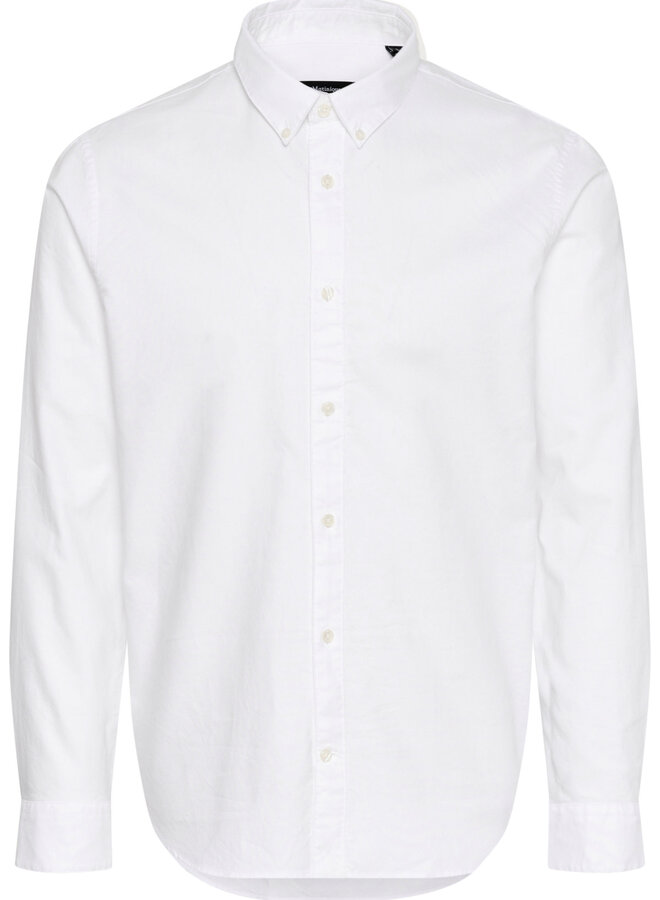 Chemise Matinique Trostol à col boutonné blanche