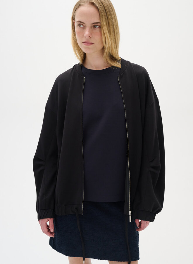 Jacket bomber InWear Leicent en jersey noir