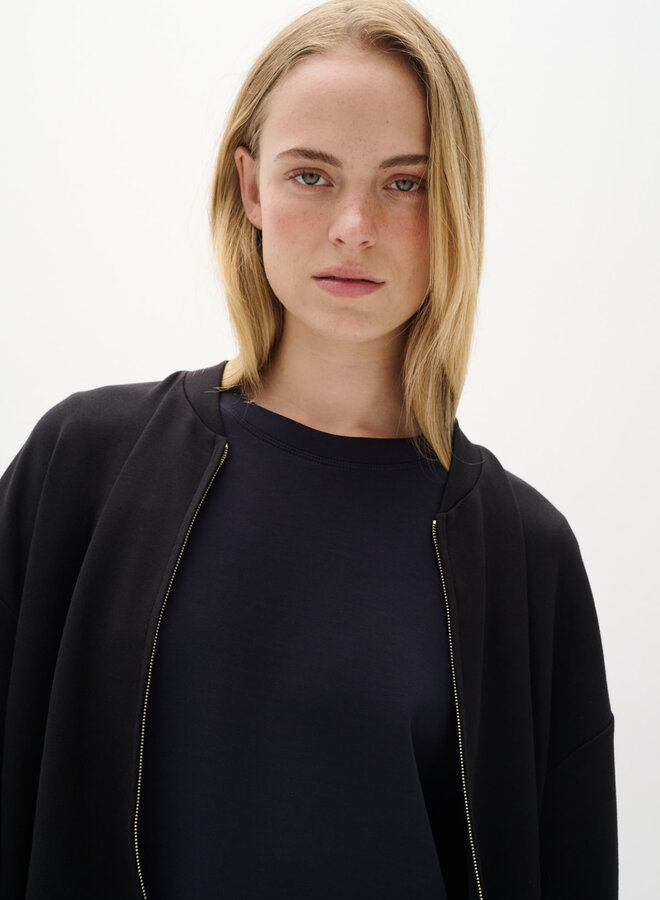 Jacket bomber InWear Leicent en jersey noir
