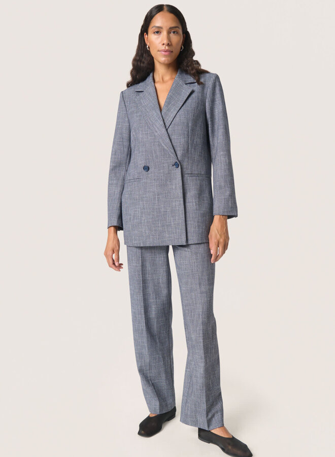 Veston Soaked in luxury Farren bleu chambray