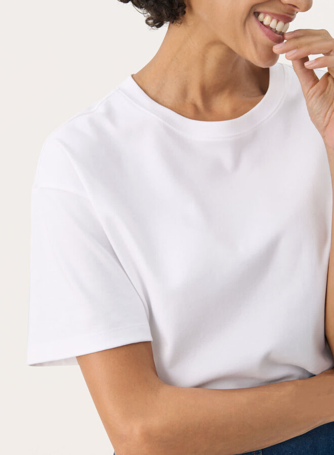 T-shirt Part Two Jamina surdimensionné blanc