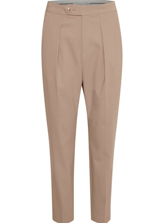 Pantalon InWear Zella à plis beige amphora