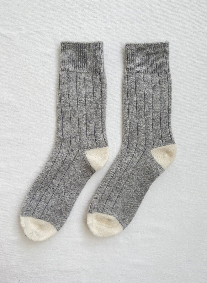 Bas Le Bon Shoppe Extended Classic Cashmere gris mélange