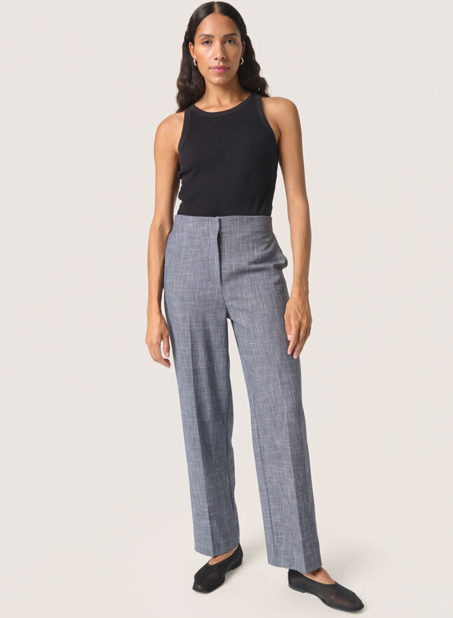 Pantalon Soaked in luxury Farren bleu chambray
