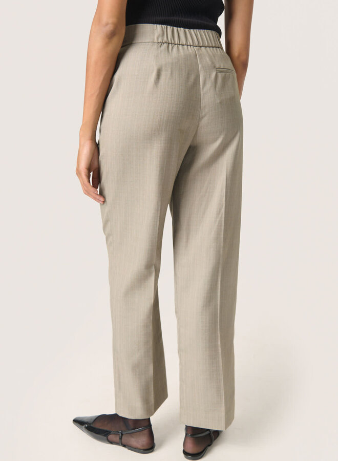 Pantalon Soaked in luxury Vivica vert sauge mélange