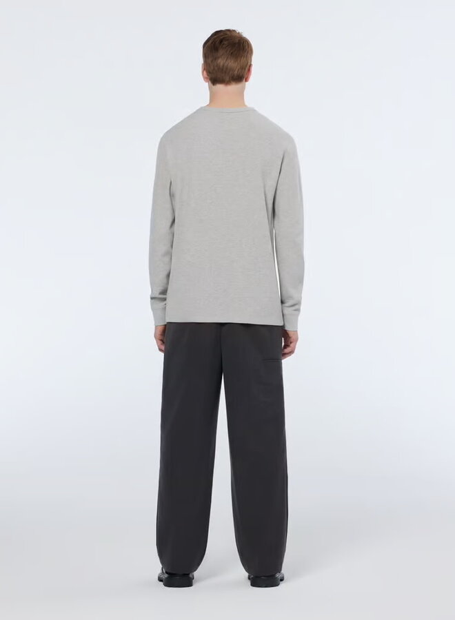 Chandail Scotch & Soda en jersey « Honeycomb » gris