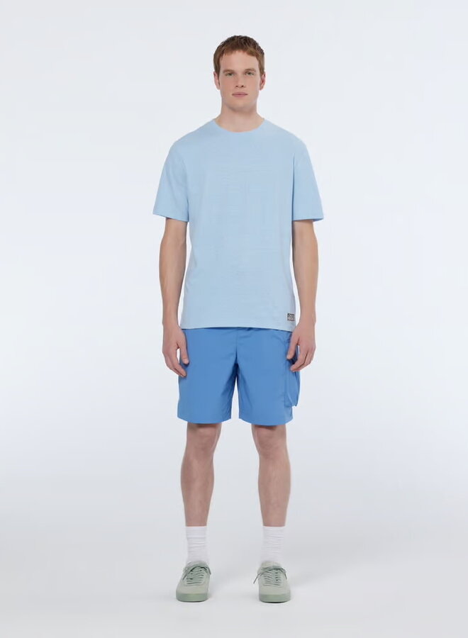 T-shirt Scotch & Soda bleu pâle