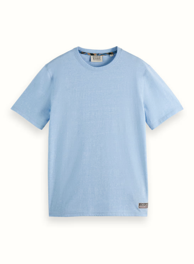 T-shirt Scotch & Soda bleu pâle