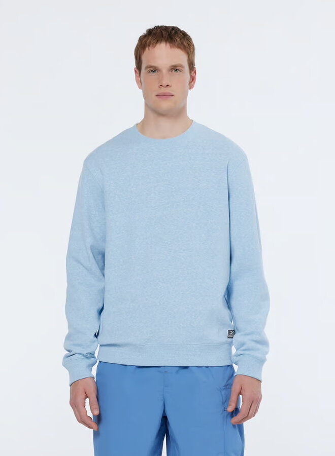 Chandail Scotch & Soda molletonné bleu chambray