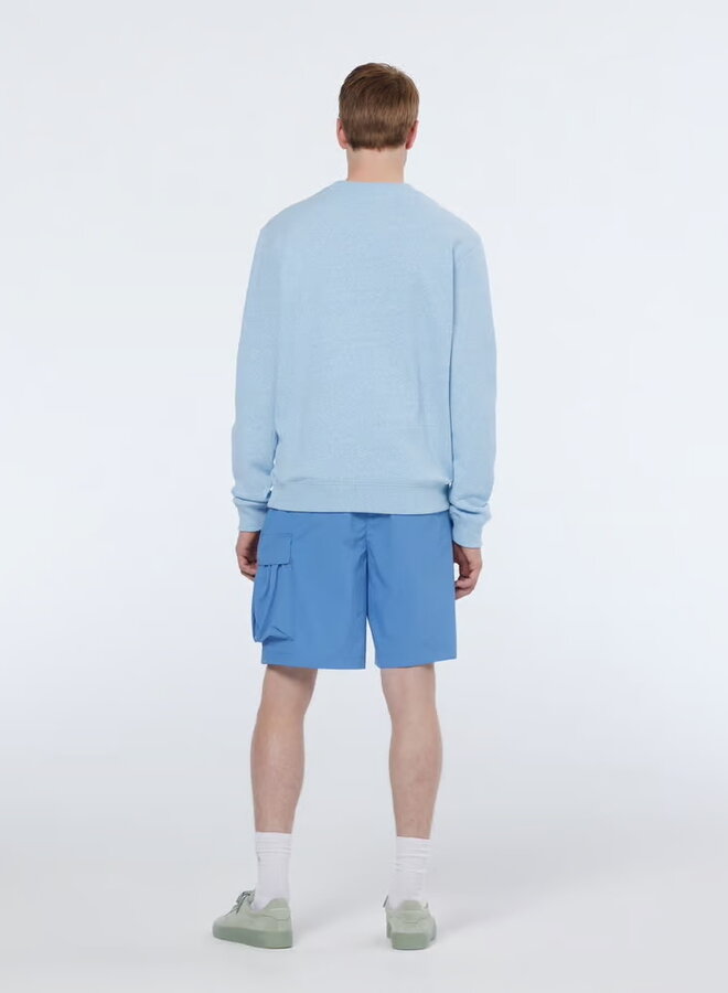 Chandail Scotch & Soda molletonné bleu chambray