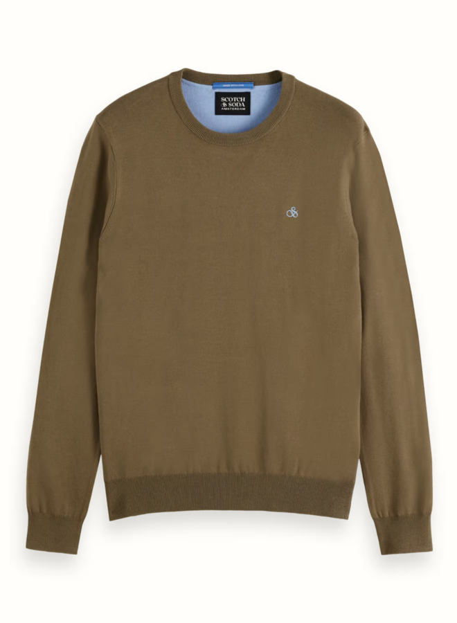 Tricot Scotch & Soda brun cassonade