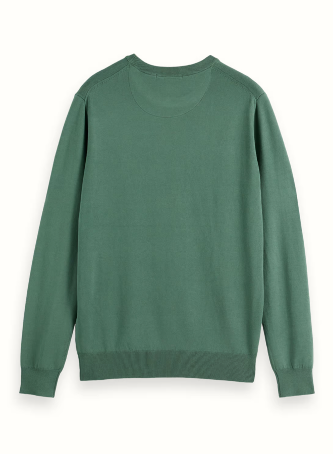 Tricot Scotch & Soda vert sauge mélange