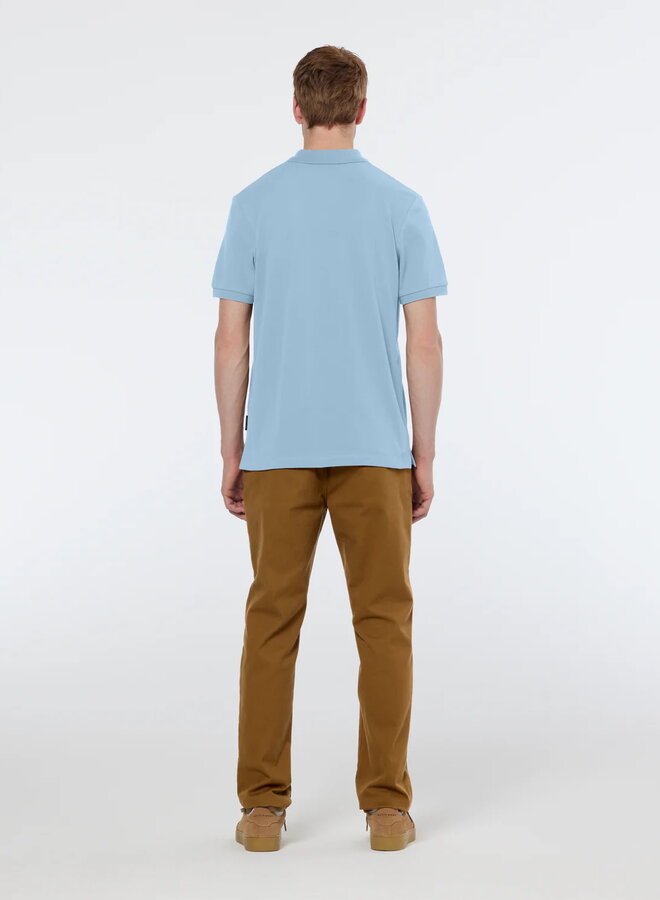 Polo Scotch & Soda bleu pâle