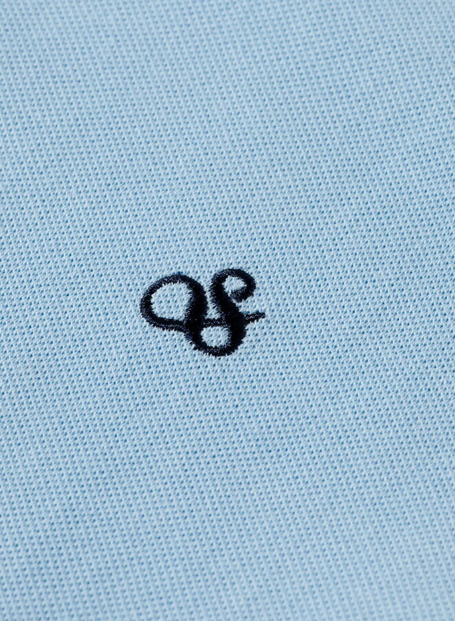 Polo Scotch & Soda bleu pâle