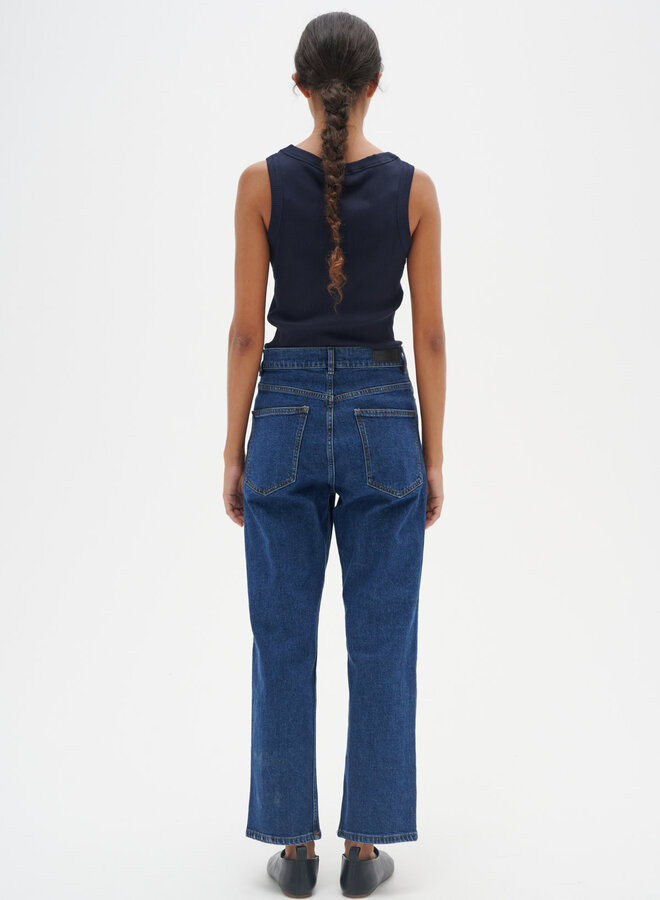 Camisole InWear Dagna côtelée bleu marine