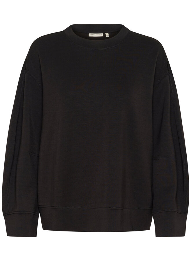 Chandail InWear Annieh en jersey surdimensionné noir