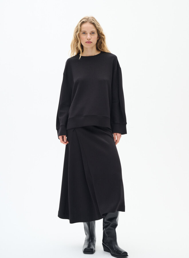 Chandail InWear Annieh en jersey surdimensionné noir